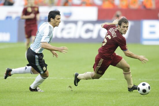 Russia vs. Argentina international friendly