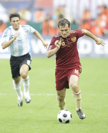 Russia vs. Argentina international friendly