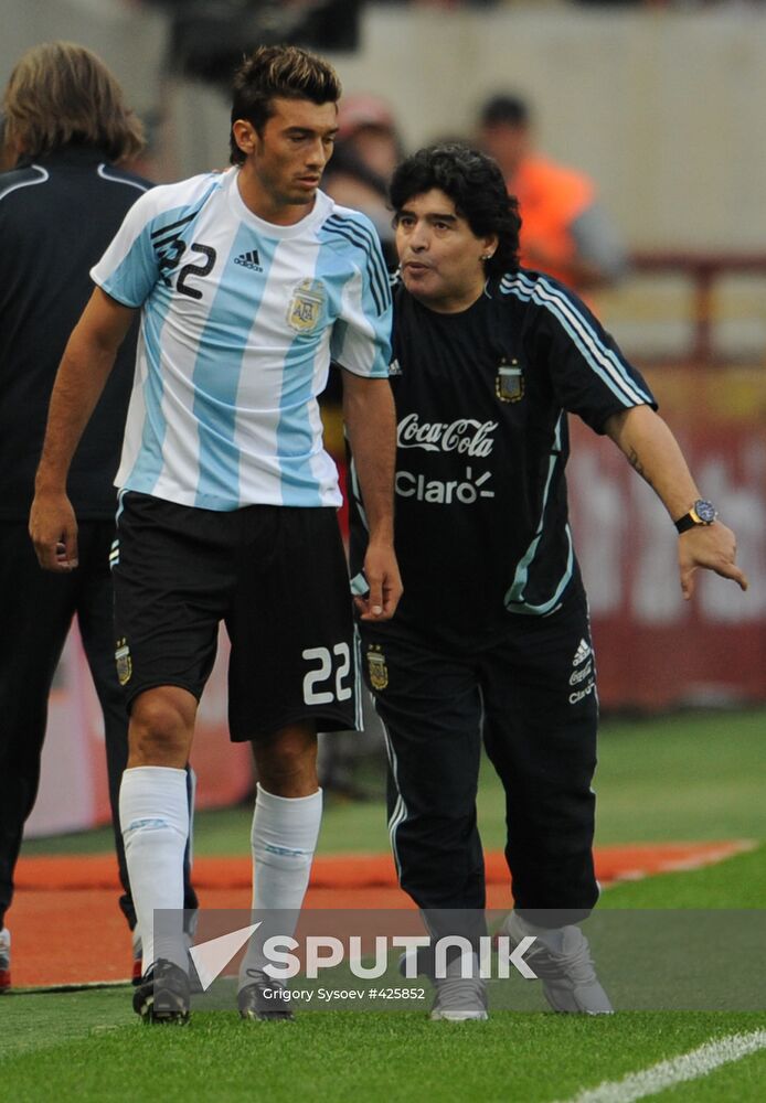 Argentina beats Russia 3-2 in Moscow international friendly