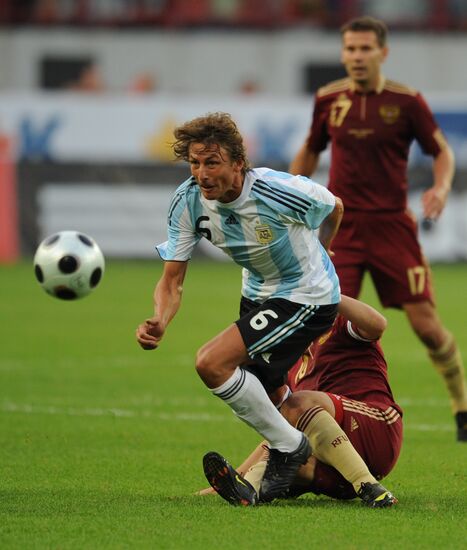 Argentina beats Russia 3-2 in Moscow international friendly