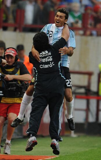 Argentina beats Russia 3-2 in Moscow international friendly