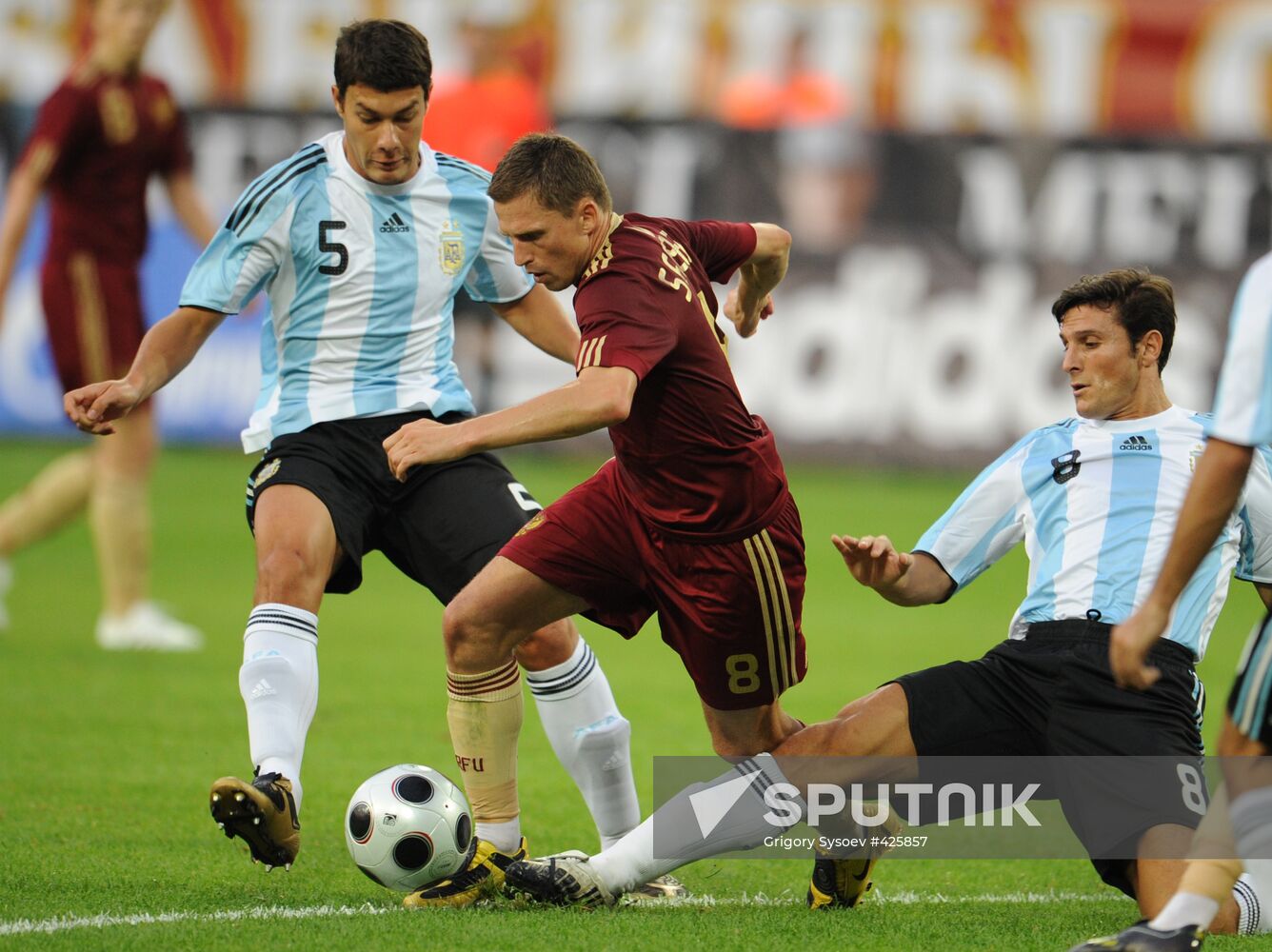 Argentina beats Russia 3-2 in Moscow international friendly