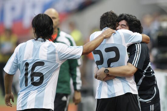Argentina beats Russia 3-2 in Moscow international friendly