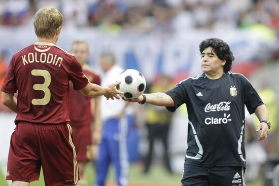 Argentina beats Russia 3-2 in Moscow international friendly