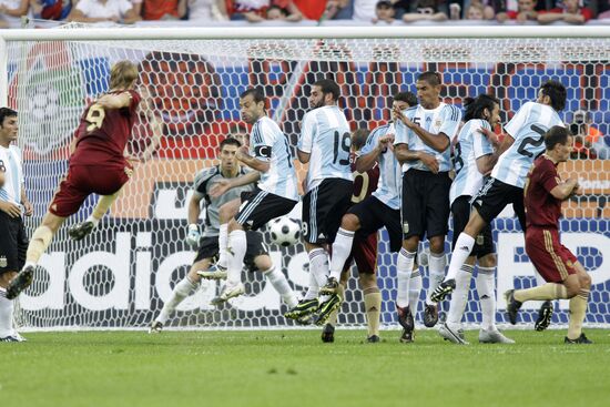 Argentina beats Russia 3-2 in Moscow international friendly