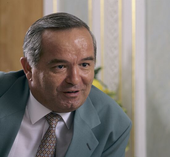 Uzbek President Islam Karimov