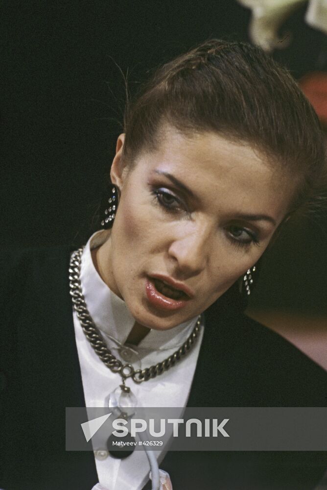 Pop singer Laima Vaikule
