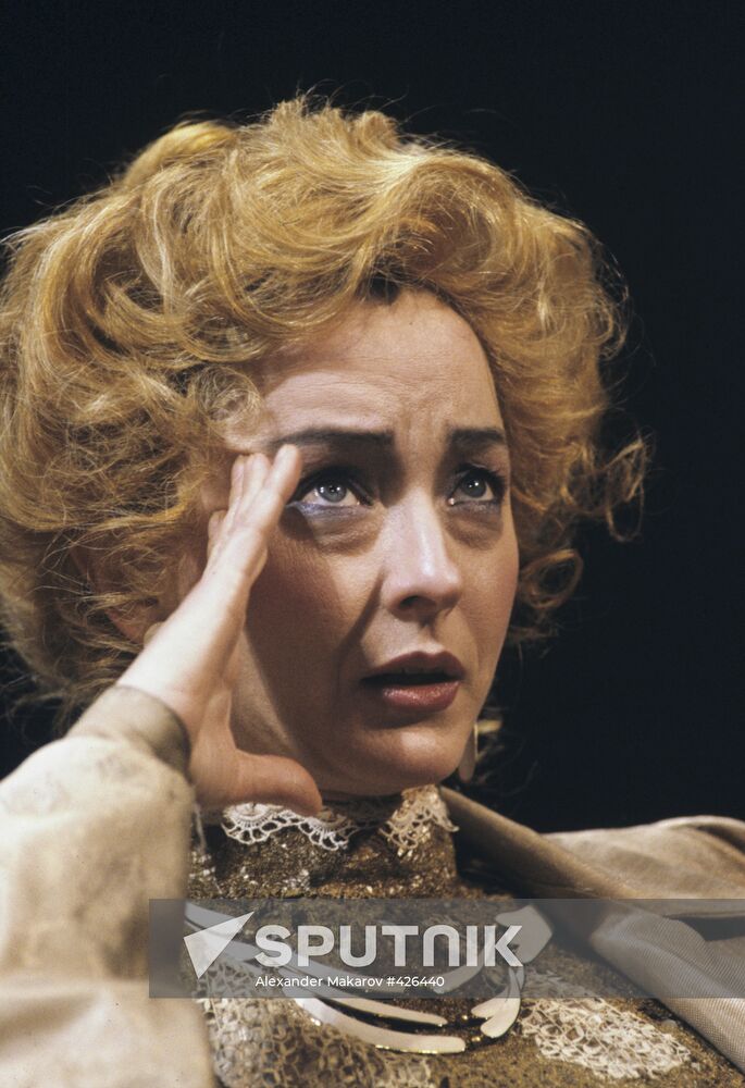 Actress Anastasia Vertinskaya