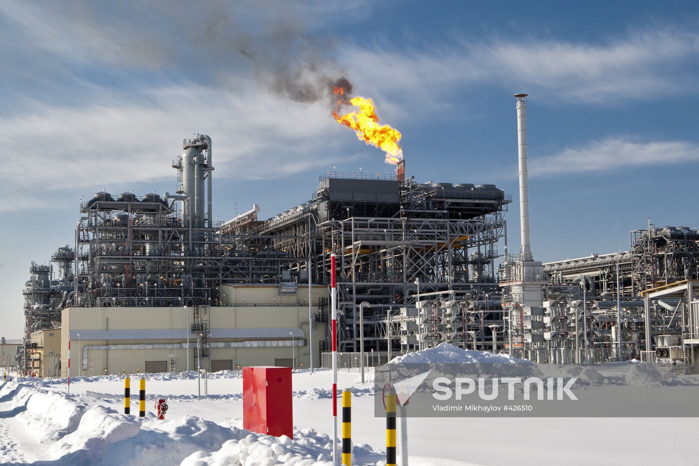 Russia's first LNG plant on Sakhalin