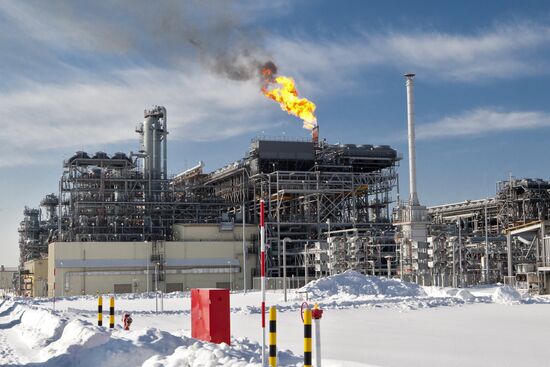 Russia's first LNG plant on Sakhalin