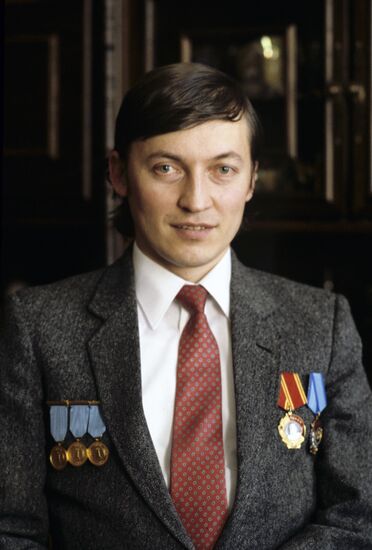 Former World Chess Champion Anatoly Karpov