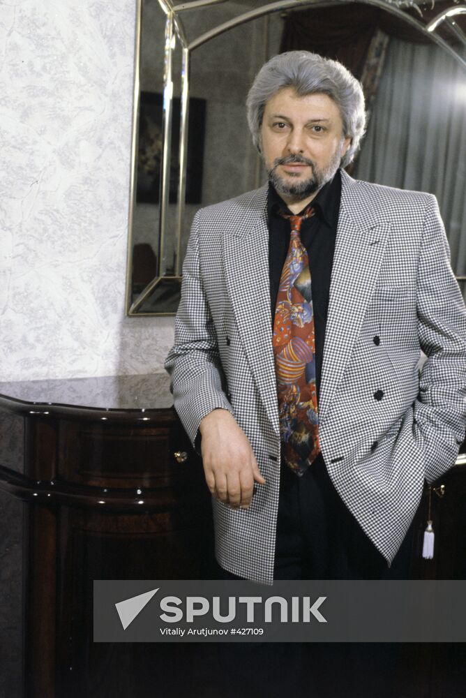 Pop singer and composer Vyacheslav Dobrynin