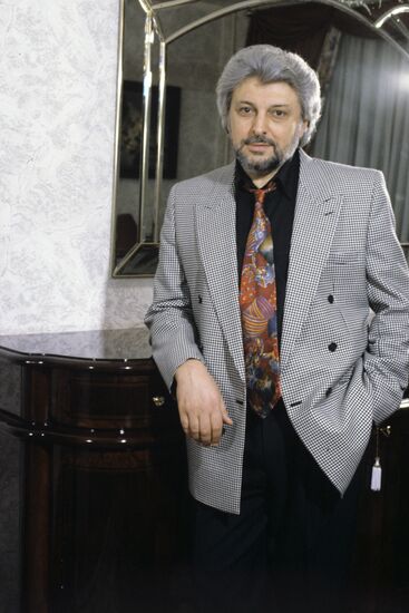 Pop singer and composer Vyacheslav Dobrynin