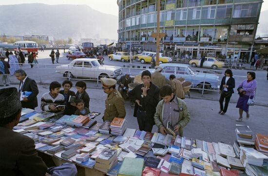 In the streets of Kabul
