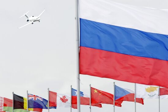 Preparations for MAKS-2009 air show