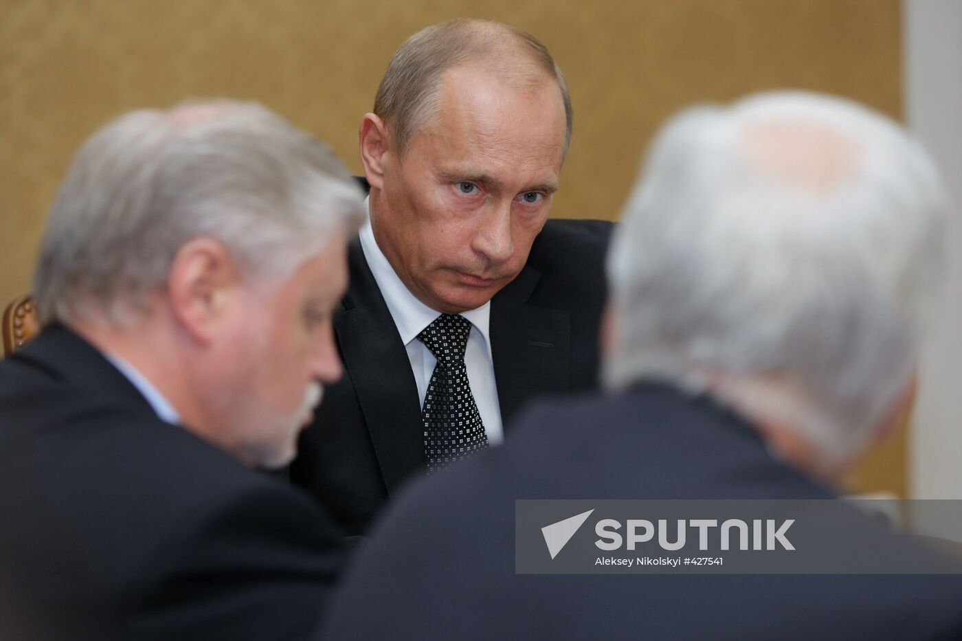 Russian Prime Minister Vladimir Putin chairs meeting