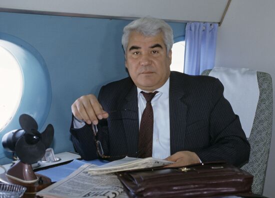 Turkmen President Saparmurat Niyazov