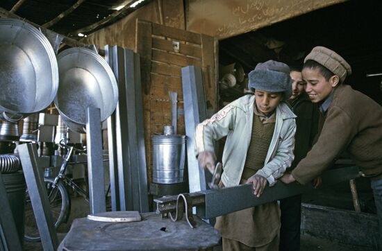 Young craftsmen