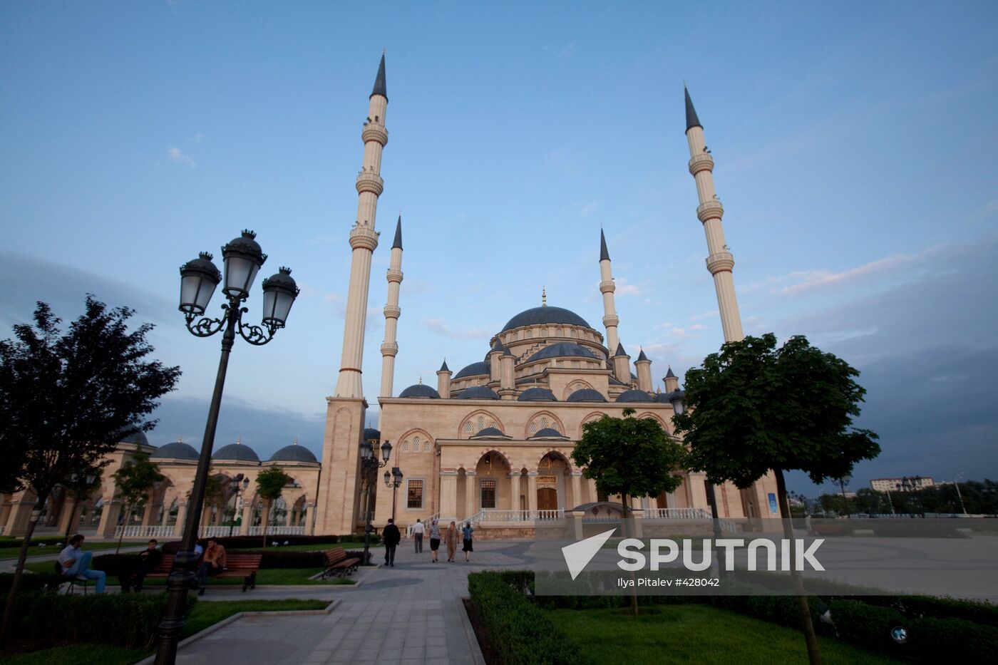 The central jami named after Akhmad Kadyrov, Grozny