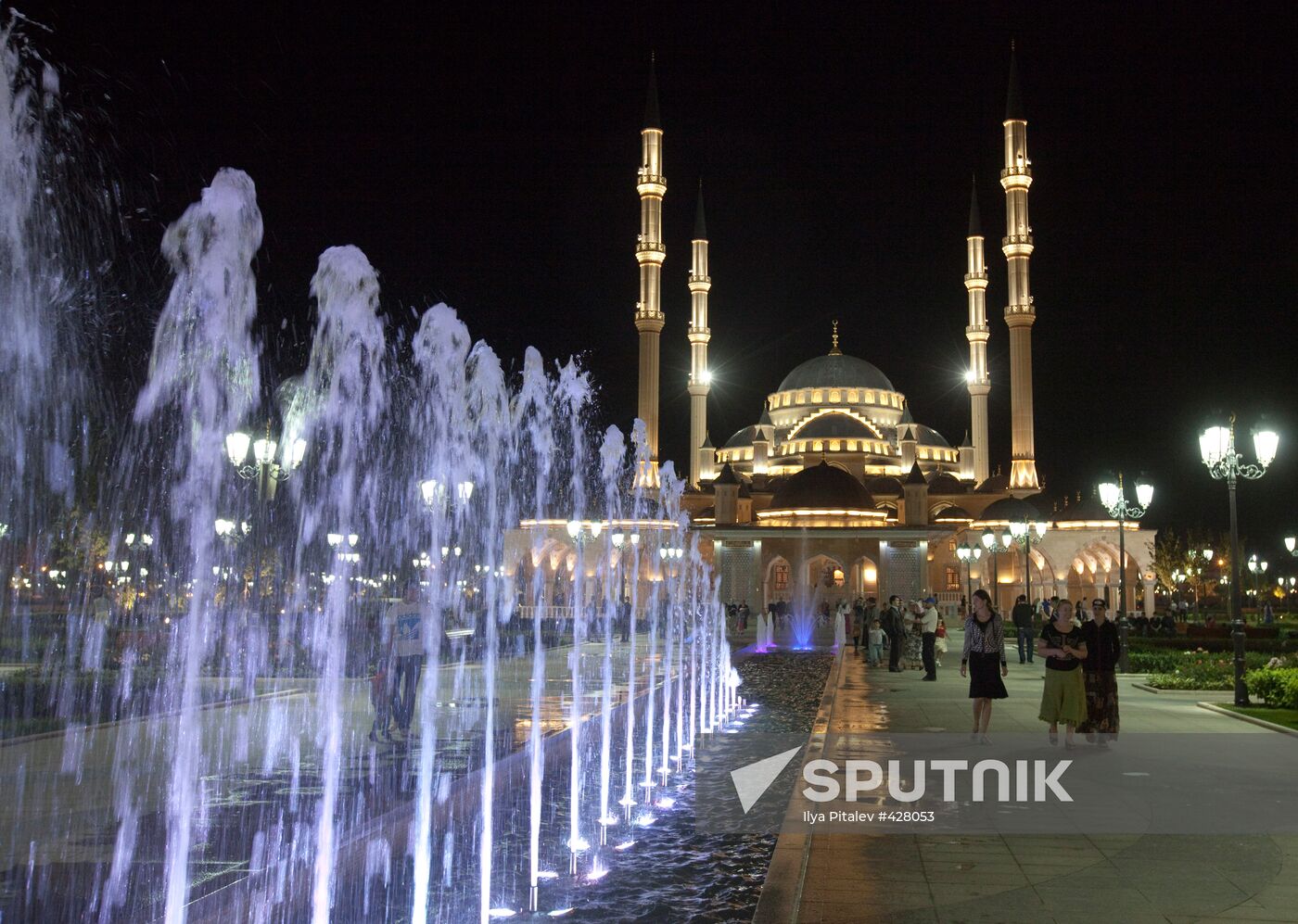 The central jami named after Akhmad Kadyrov, Grozny