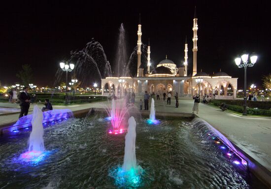 The central jami named after Akhmad Kadyrov, Grozny