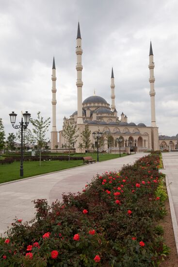 The central jami named after Akhmad Kadyrov, Grozny