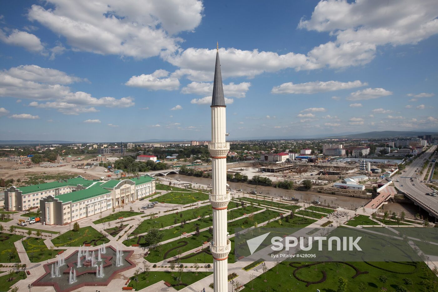 The central jami named after Akhmad Kadyrov, Grozny