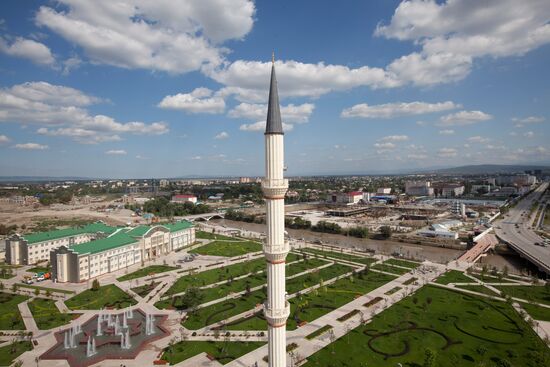 The central jami named after Akhmad Kadyrov, Grozny