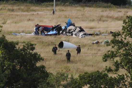 Two fighters collide during preparations for MAKS-2009