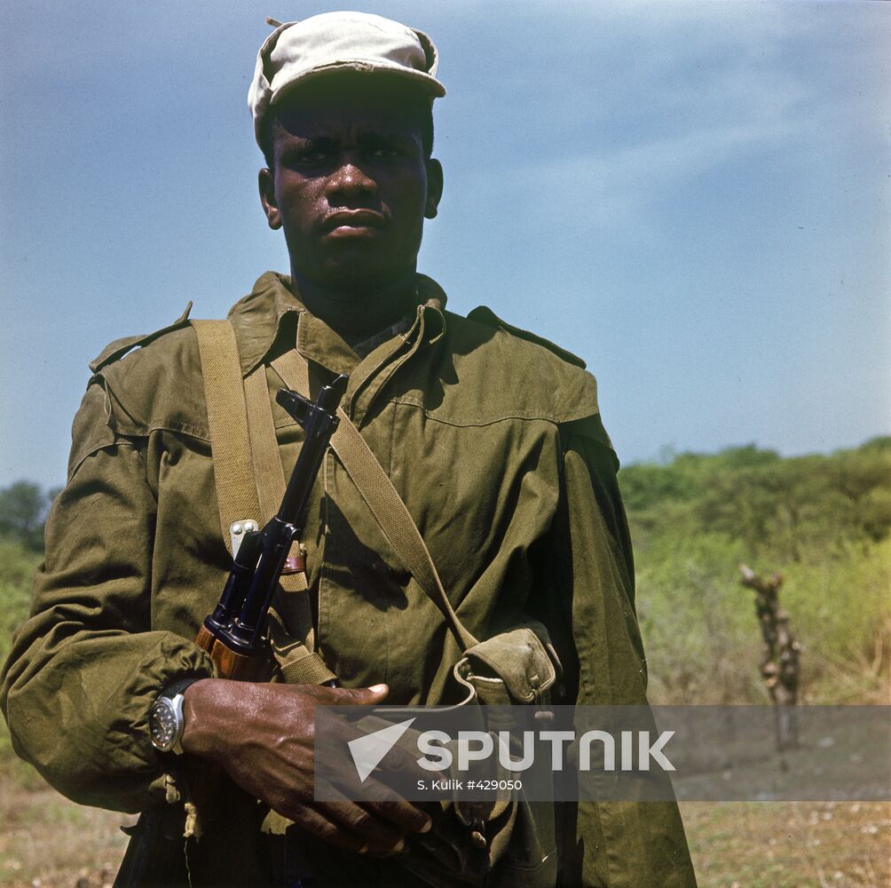 MPLA soldier