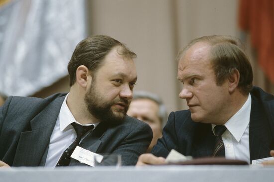 Ilya Konstantinov and Gennady Zyuganov