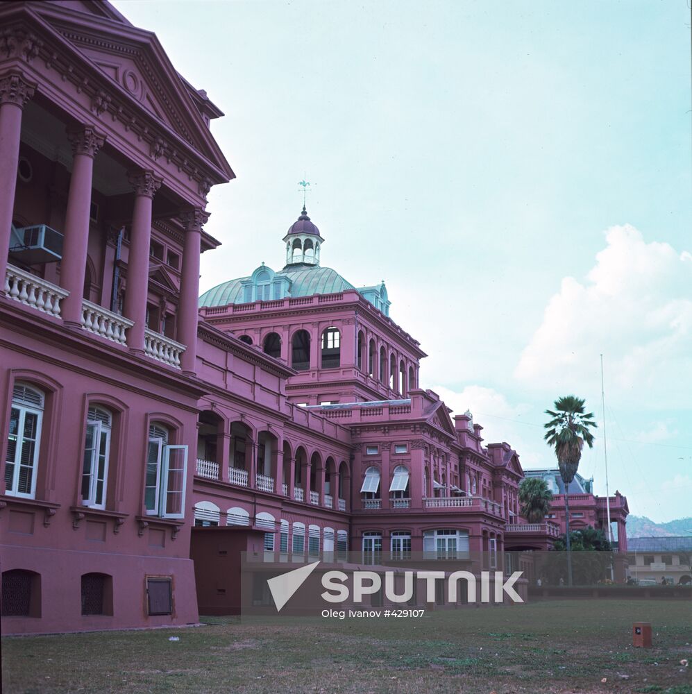 Governor's building in Port-of-Spain