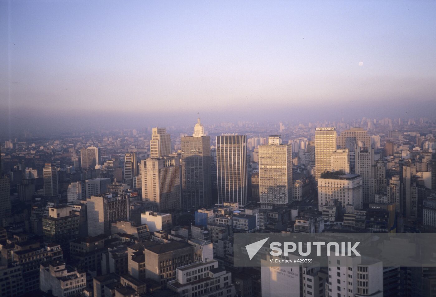 Panoramic view of Sao Paulo