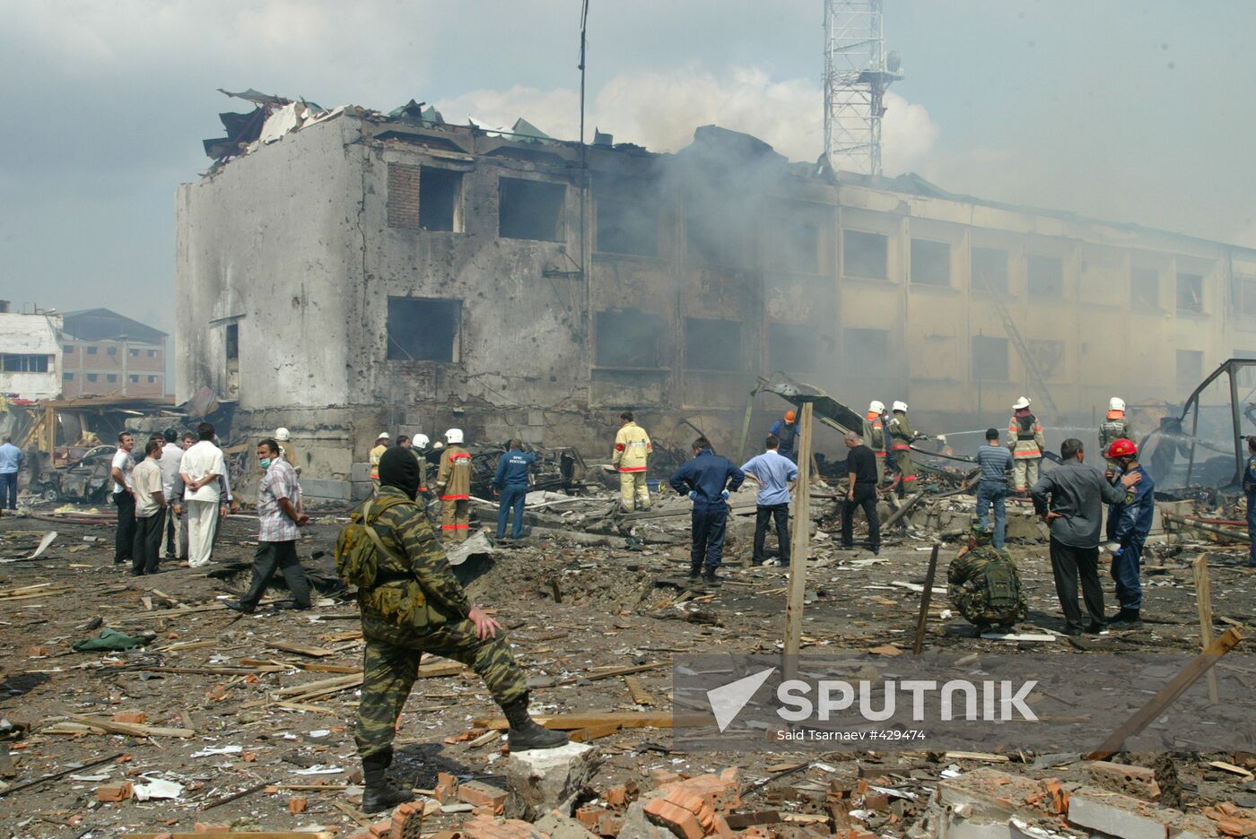 Terrorist attack in Nazran