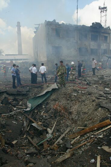 Terrorist attack in Nazran