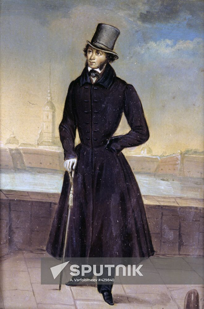 Portrait of Alexander Pushkin
