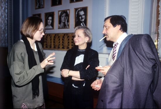 Yulia Khrushcheva, Irina Kupchenko and Vladimir Koval