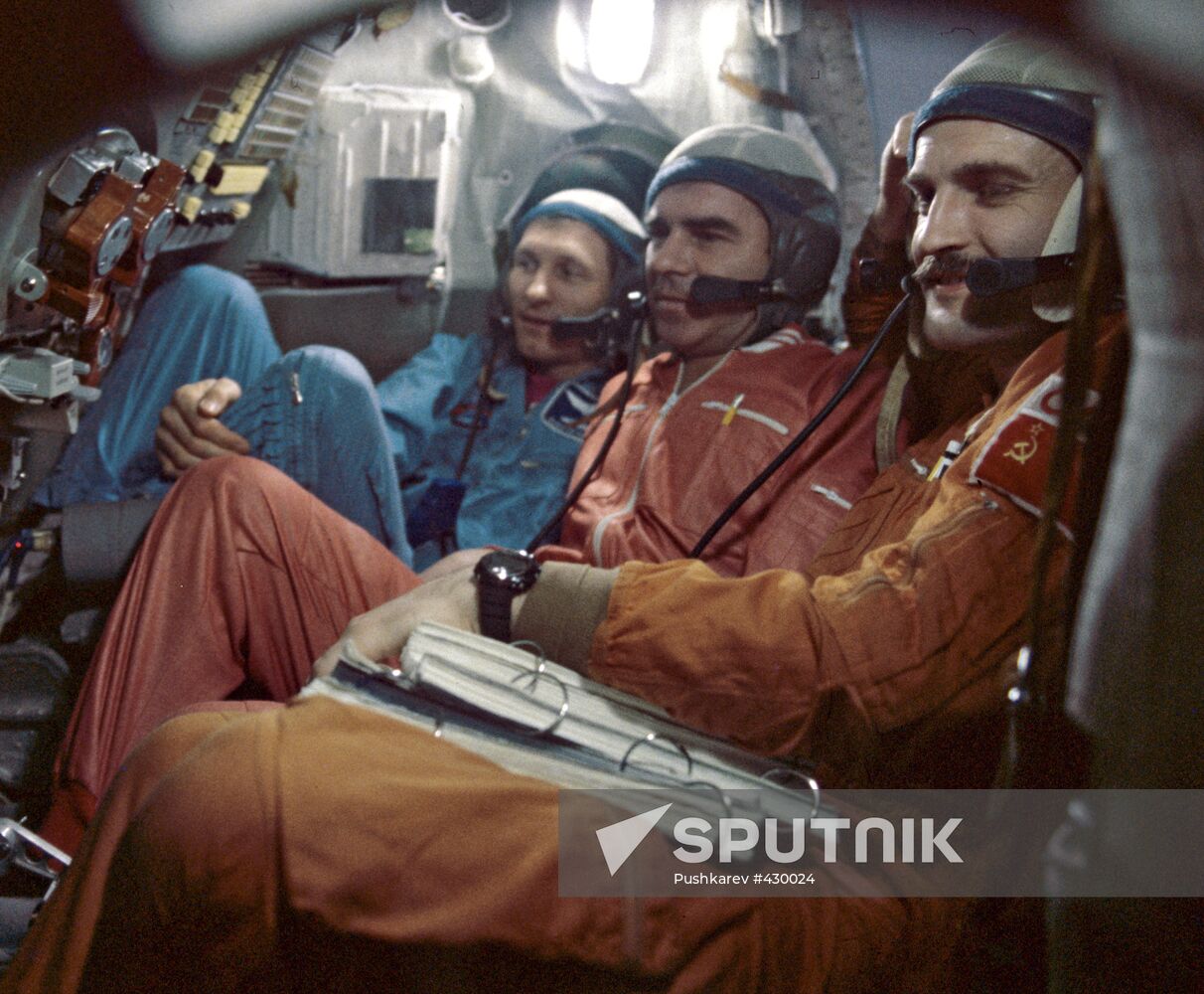 Preparations for Soviet-German space flight