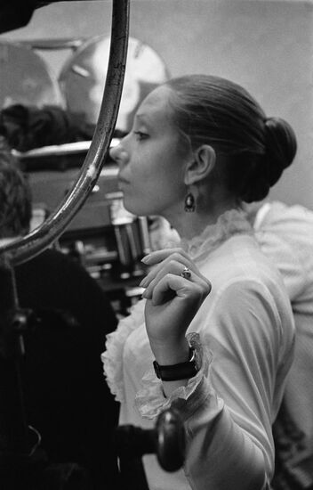 Actress Inna Churikova, People's Artist of Soviet Union