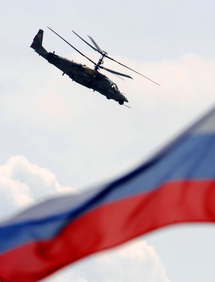 Helicopter KA-52