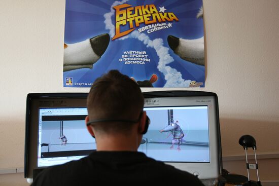 "Belka and Strelka Star Dogs" animation project