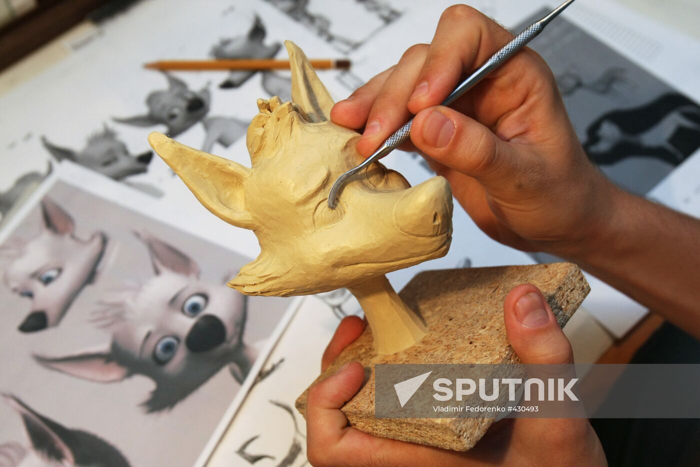 "Belka and Strelka Star Dogs" animation project