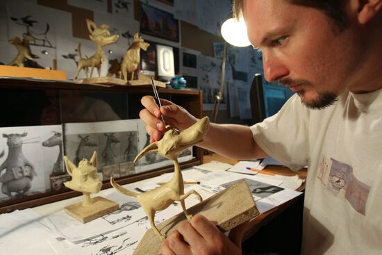 "Belka and Strelka Star Dogs" animation project