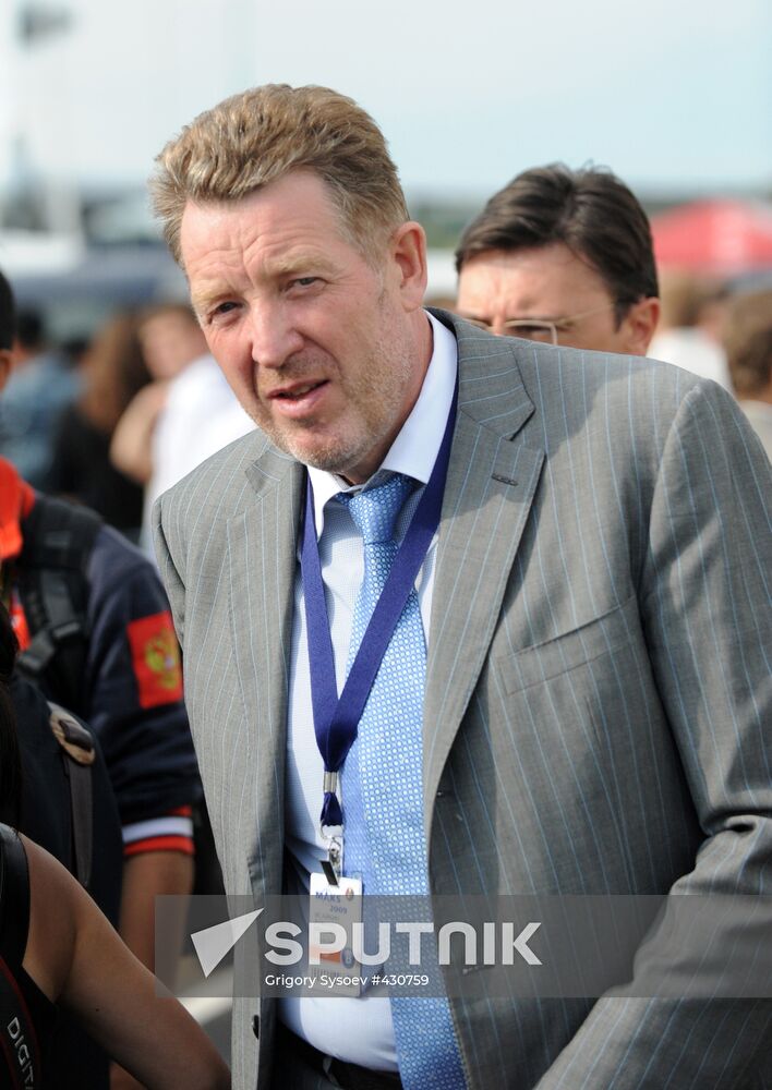 Volga-Dnepr Company President attends MAKS-2009 air show