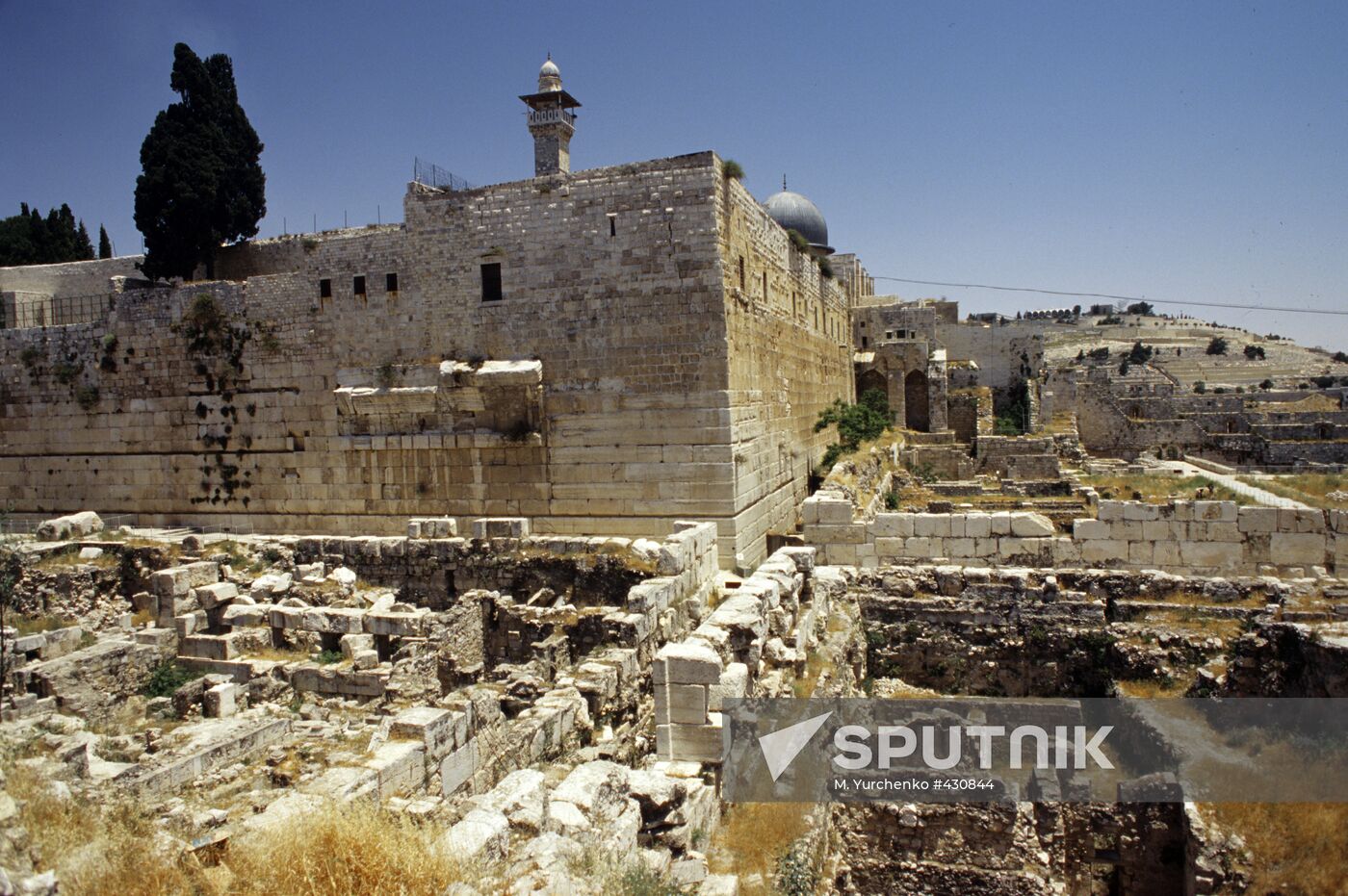Solomon's Temple in ruins