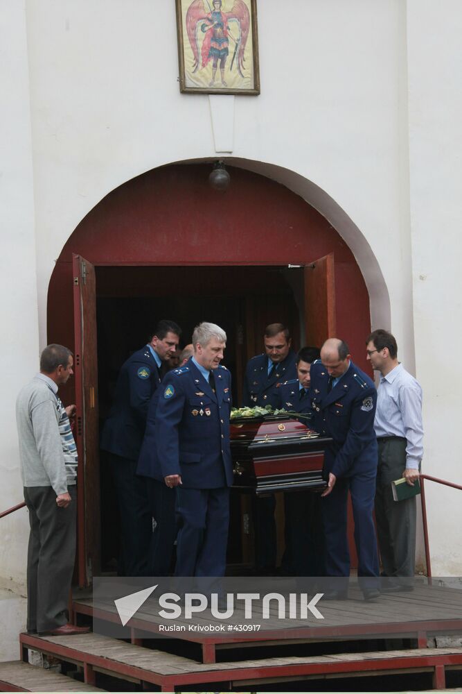 Bidding farewell to Russian Knights team leader
