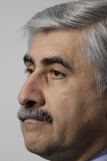 Sukhoi Company CEO Mikhail Pogosyan gives news conference