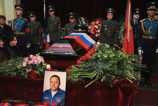 Bidding farewell to Russian Knights commander