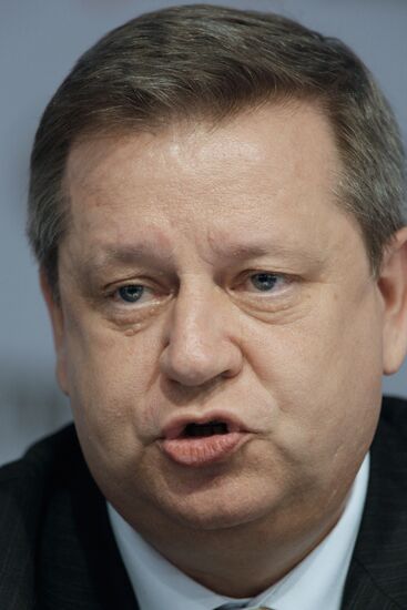 Igor Shevchuk gives news conference