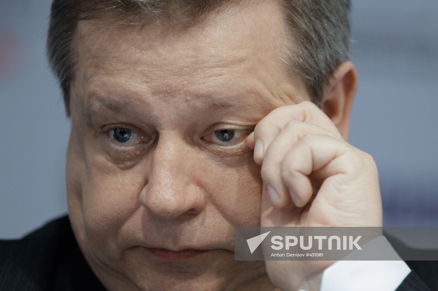 Igor Shevchuk gives news conference